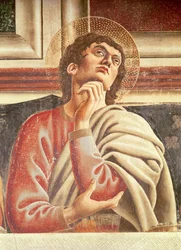 Das letzte Abendmahl, (Detail) von Sankt Thomas